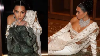 Kim Kardashian Brutally Trolled For Using Lord Ganesha Idol As Prop In Photoshoot, Deletes Photo